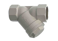 Фильтр косой ВР никель 1/2" (d15мм)