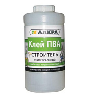 Клей ПВА Строитель универсальный Лакра, 4кг