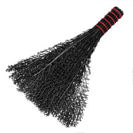 Метла пластмассовая садовая без черенка