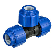 Тройник ПНД ТПК-АКВА 20х20х90"