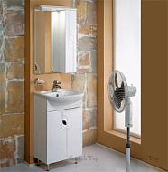 Тумба Панда 50, белый, под умывальник Акватон, 520*850*440 мм