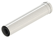 Удлинитель коаксиальный d60/100 L=1000мм металл