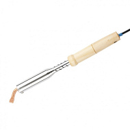 913104 Паяльник электрика Sparta с ручкой из дерева, 100 Вт, 220 В