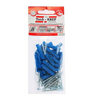 Дюбель универсальный с шурупом 8х50 10шт/пакет