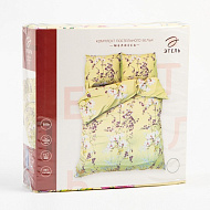 Постельное белье"Этель" дуэт Мелиса 143*215 см-2 шт, 220*240 см, 70*70 см -2 шт, 100%хл, бязь 125 г/м2