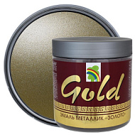 Декоротивное покрытие золото перламутр Радуга 0,5 л.