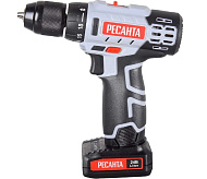 Дрель-шуруповерт аккумуляторная Ресанта ДА-24-2ЛК 75/14/7