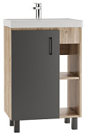 Тумба под умывальник "Фостер 60" Craft без ящика Домино DCr2201T