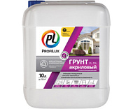 Грунтовка акриловая Profilux PL-17А  для внутренних и наружных  работ 5 л