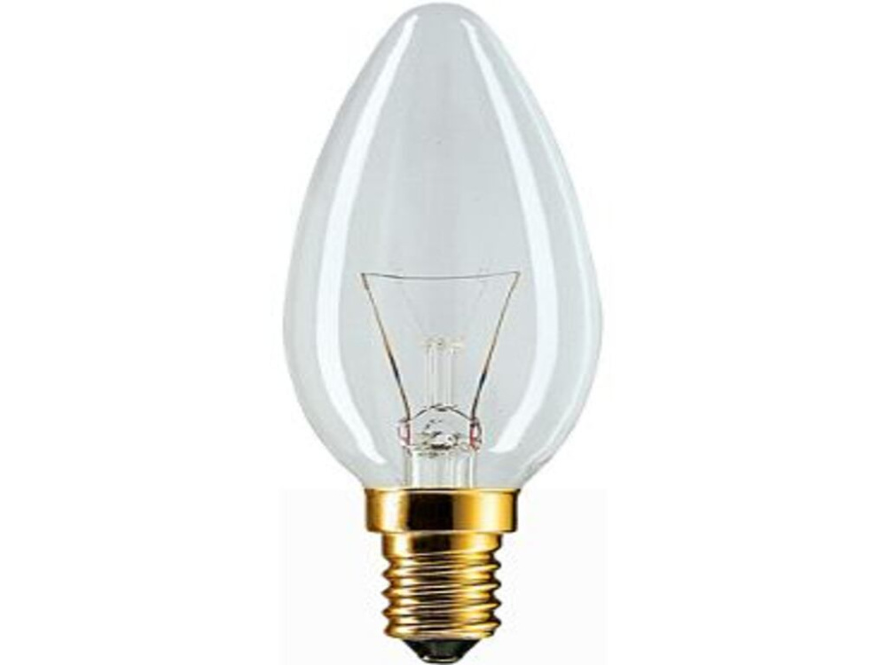 Лампа накаливания Philips B35 60W Е14 Clear прозрачная