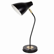Светильник настольный (220V 40W E27), черный H50см