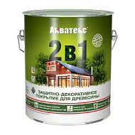 Антисептик Рогнеда Акватекс  2 в 1, 2,7л сосна