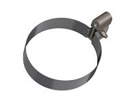 Хомут трубыТехнониколь Оптима металлический L=140,  серый, /60/