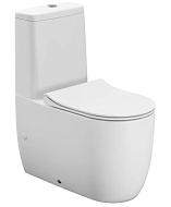 Унитаз-компакт Cersanit MODUO VORTEX 011, гор  выпуск, сиденье дюр с микролифтом тонкое 2-реж.