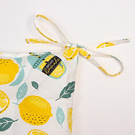 9596628 Сидушка Этель "Лимонад" 42х42 см, 80% хл, 20% пэ, сатин 110 г/м2