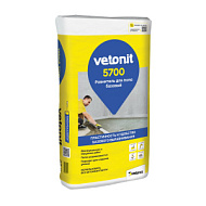 Ровнитель пола Vetonit 5700 д/базового создания стяжек и уклонов 25 kg/48/