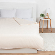9046115 Пододеяльник Этель 200х215, цвет молочный, 100% хлопок, бязь 125г/м2