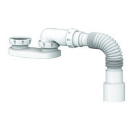 G12 Сифон для душевого поддона Unicorn, гибкое соединение Ø40*40/50