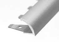 Профиль наружный алюм. матовый серебро до 12 мм 2,7 м