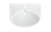 Раковина Sanita Самарский 57, белый, с отверстием