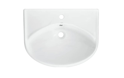 Раковина Sanita Самарский 57, белый, с отверстием