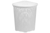 5301724 Корзина для белья угловая Ротанг 60л микс