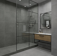 Керамогранит Boreal темно-серый 600*600 мм /уп 4шт /1,44 м2/