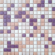 Мозаика бело-персиковая Elada Mosaic 327*327 мм