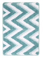 FX-5004C Коврик для ванной Fixsen River, голубой, 500*800мм