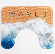 5399402 Коврик для туалета «Этель» Waves, 50×40 см, велюр