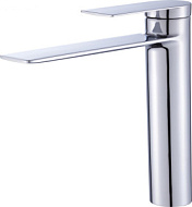 Смеситель для умывальника Savol, хром, высокий излив  S-601811G