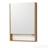 1A252102SDZ90 Зеркало-шкаф Акватон Сканди 55 Белый/Дуб Рустикальный 550*850*130мм