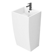 AZ-314MB  Раковина напольная Azario COMELLA 480х420х830 отдельностоящая прямоугольная, белый