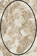 Ковер БЦФ Брауни 57956/29 овал 1,6*2,3 (3,13 м2)
