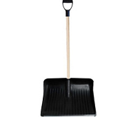 Лопата №3 515х410 ал/пл, деревянный черенок, V-ручка