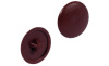 Заглушка №2 темно-коричневая 15шт/пакет