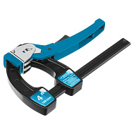 Струбцина Gross реечная быстрозажимная, 4,мет. корпус,рычажный храповой механизм,100 мм