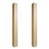 Столб  фрезерованный 100х100х1100 мм тип 1