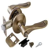 Ручка защелка PUNTO 6030 AB-B (фик.) бронза