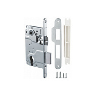 Корпус врезного замка c защёлкой METLH25-50 Box (LH 25-50) CP хром