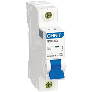 Выключатель автоматический 1п C 16А 4.5кА NXB-63S (R) CHINT 296710