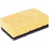 86840 Губка крупнопористая Сибртех, комбинированная, для удаления эпоксидной затирки