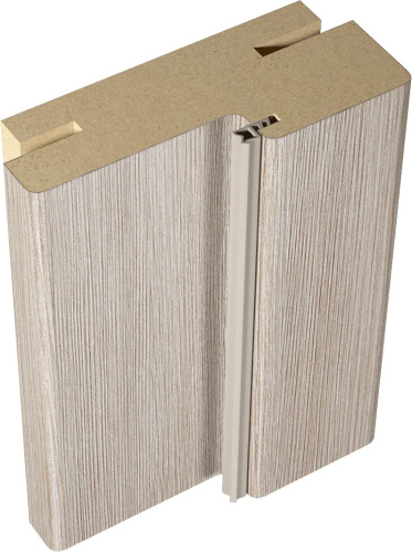 Дверная коробка  телескопическая  ЭкоШпон  2070*70*30 Капучино