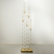 Торшер BayerLux Сияние 5хLED золото 30х30х120