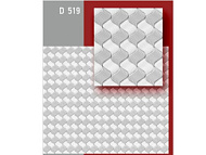 Плита Decor-Ek потолочная D519 белая в упаковке 2м2