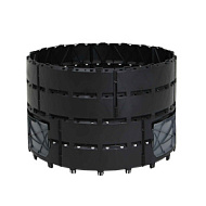 Компостер пластиковый, 800 л, 78×108×108 см, чёрный