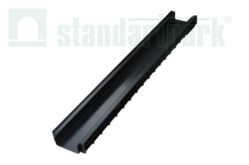 Лоток водоотводный PolyMax Basic ЛВ-10.16.06-ПП пластиковый модернизированный 8050-М