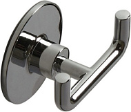 Крючок Fixen 3М Round, хром, двойной FX-92105А