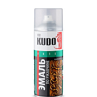 Грунт-эмаль 3 в 1 по ржавчине KUDO  0,52л , серая