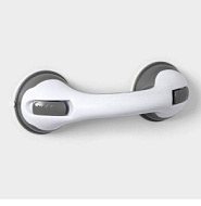 642651 Ручка для ванны на вакуумных присосках, белая